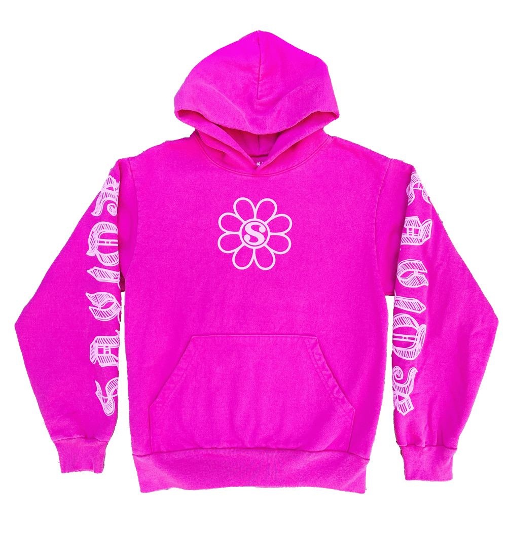 Electric discount pink hoodie